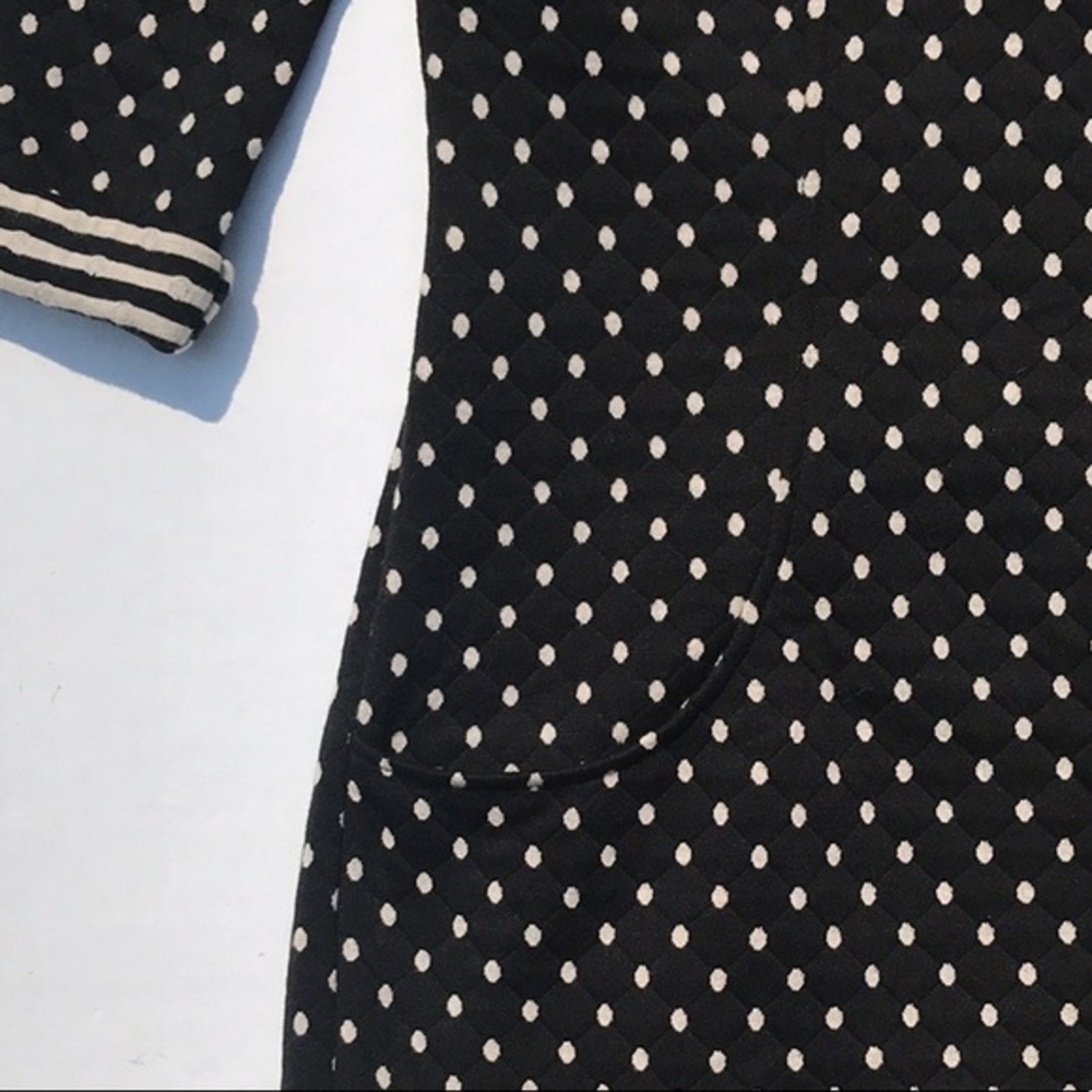 Boden Dotty Day Polka Dot Quilted Dress - Picture 10 of 11